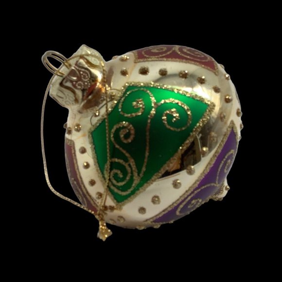 Lumiere Hand Crafted Glass Ornament from The Brass Key - Picture 3 of 12